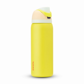 Owala 32oz FreeSip® Water Bottles Yellow | OEYHAD045